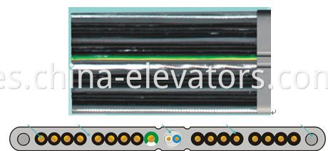 Pares de cable de viaje de ascensor Elevator Traveling Cable Shieled Pairs